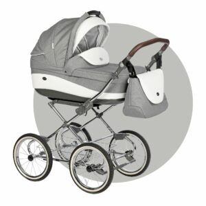 Classico EMMA Kinderwagen | 2 in 1 mit Babywanne und Sportwagen | oder 3 in 1 mit Autoschale