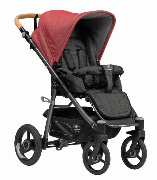 Naturkind Lux Evo | BIO Kinderwagen | Babykorb geflochten mit Sportwagen | nachhaltig & schadstofffrei – Bild 18