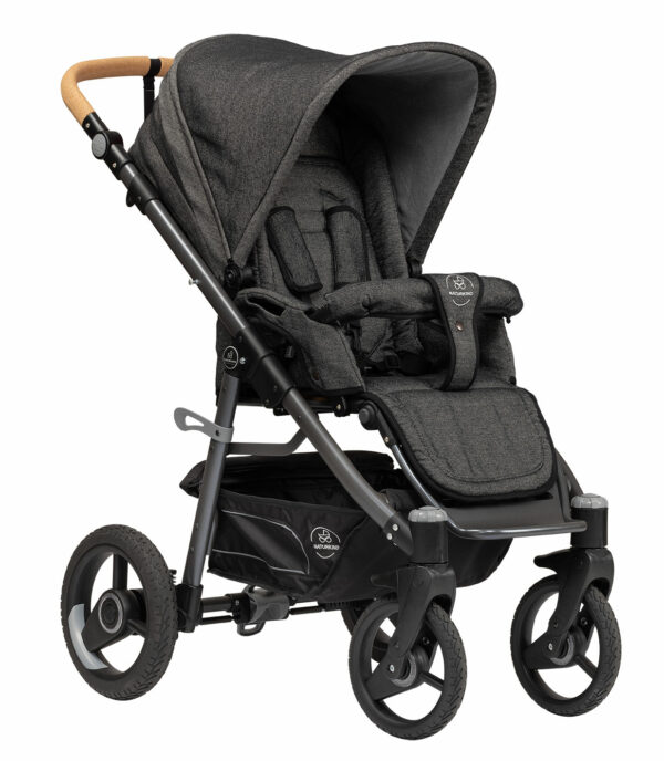 Naturkind Lux Evo | BIO Kinderwagen | Babykorb geflochten mit Sportwagen | nachhaltig & schadstofffrei – Bild 12