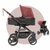 Naturkind Lux Evo | BIO Kinderwagen mit Babykorb + Sportwagen | nachhaltig & schadstofffrei