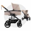 Naturkind Lux Evo | BIO Kinderwagen mit Babykorb + Sportwagen | nachhaltig & schadstofffrei