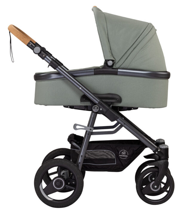 Naturkind Lux Evo | BIO Kinderwagen mit Babykorb + Sportwagen | nachhaltig & schadstofffrei – Bild 4