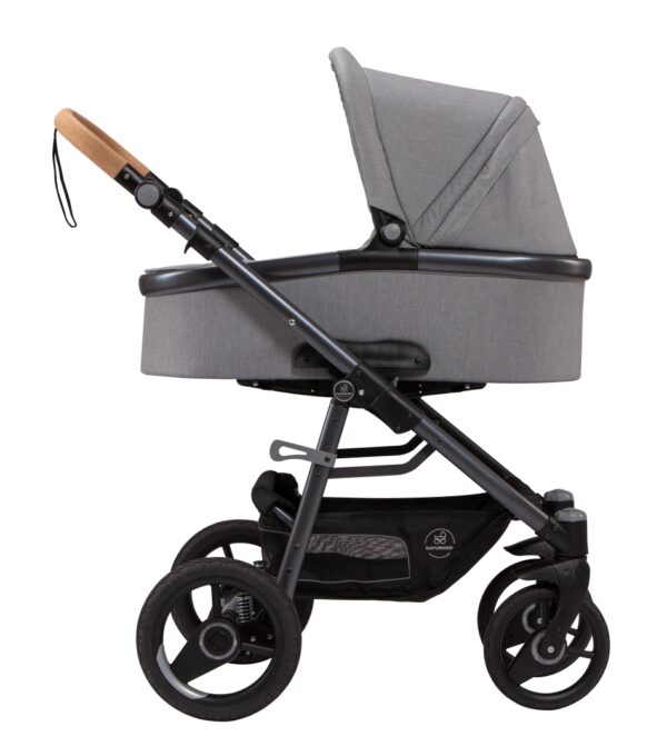 Naturkind Lux Evo | BIO Kinderwagen mit Babykorb + Sportwagen | nachhaltig & schadstofffrei – Bild 16