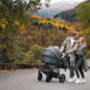 Noordi FJORDI V2 | 2 in 1 SET Kinderwagen mit Babywanne + Sportwagen + Wickeltasche – Bild 92
