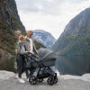 Noordi FJORDI V2 | 2 in 1 SET Kinderwagen mit Babywanne + Sportwagen + Wickeltasche – Bild 91