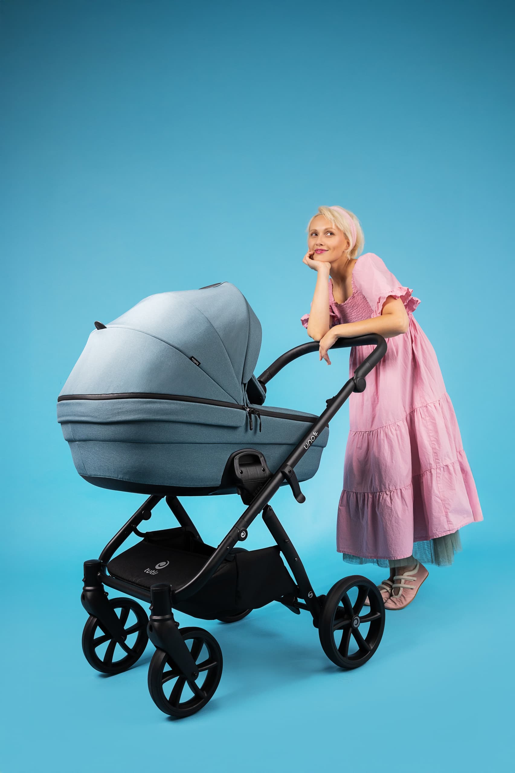 TUTIS UNO 6+ | 2 in 1 SET Kinderwagen mit Babywanne + Sportwagen + Zubehör – Bild 14