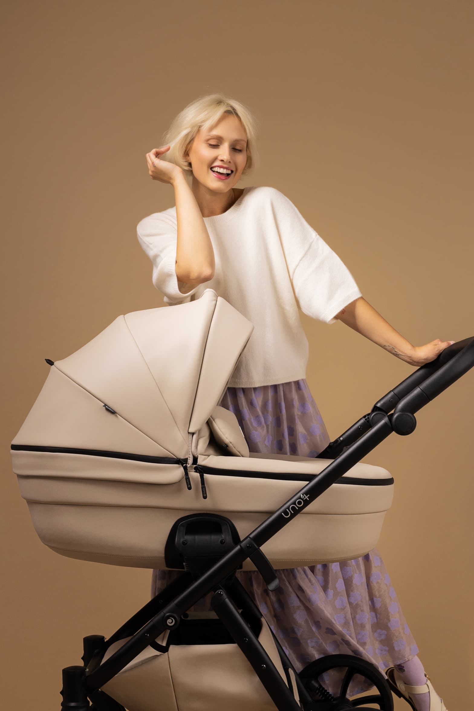 TUTIS UNO 6+ | 2 in 1 SET Kinderwagen mit Babywanne + Sportwagen + Zubehör – Bild 110