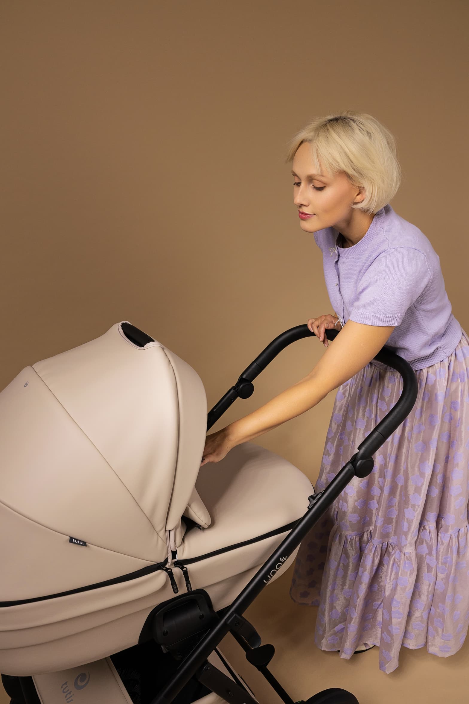 TUTIS UNO 6+ | 2 in 1 SET Kinderwagen mit Babywanne + Sportwagen + Zubehör – Bild 109