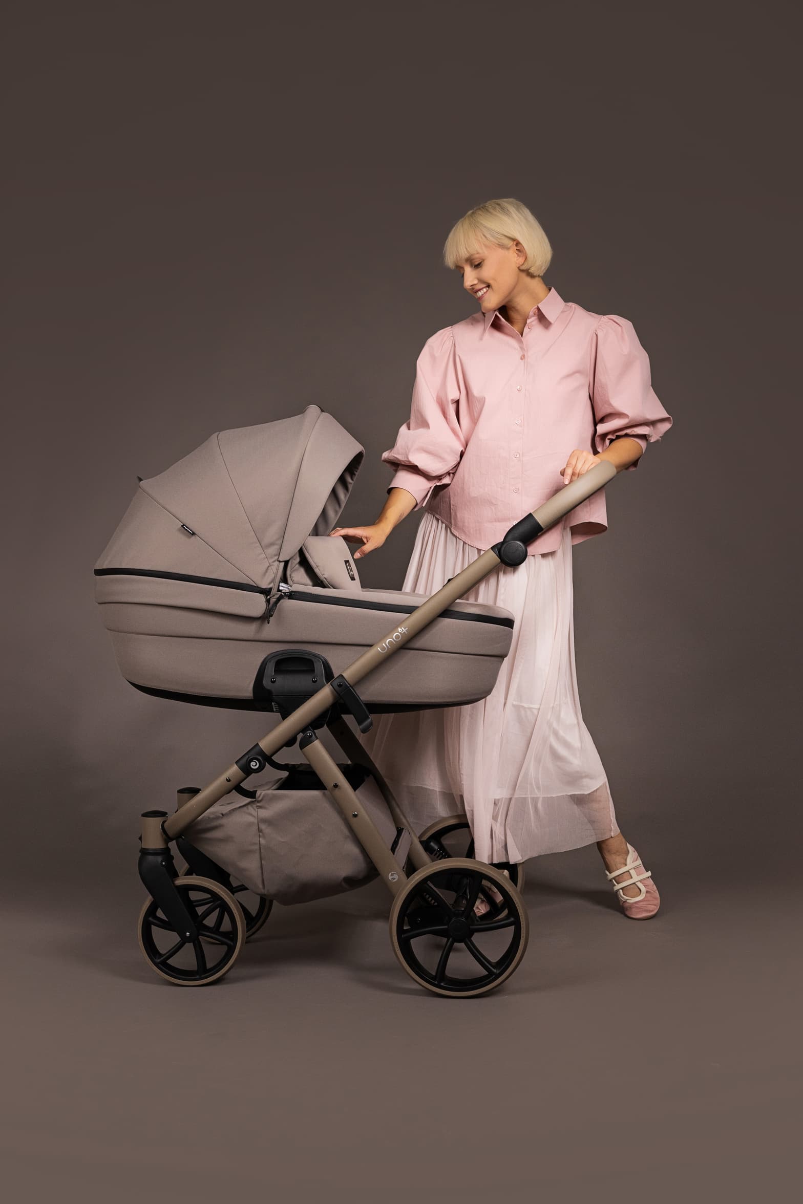 TUTIS UNO 6+ | 2 in 1 SET Kinderwagen mit Babywanne + Sportwagen + Zubehör – Bild 4