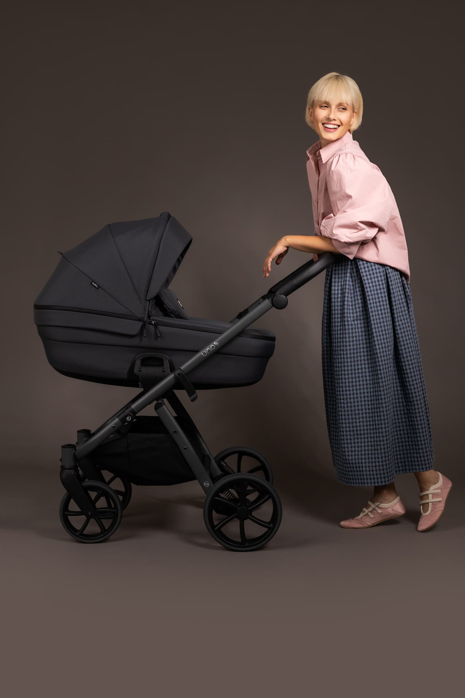 TUTIS UNO 6+ | 2 in 1 SET Kinderwagen mit Babywanne + Sportwagen + Zubehör – Bild 82