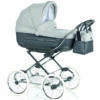 Marita Deluxe Kinderwagen | 2 in 1 mit Babywanne + Sportwagen + Zubehör