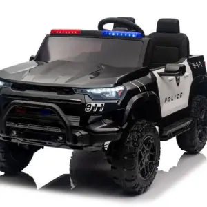 Elektro-Polizeifahrzeug für 2 Kinder mit Fernbedienung