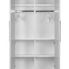 CAROLE Sparset Babyzimmer | 3-teilig | Bett mit Lattenrost + Kommode + Schrank | Grau – Bild 20
