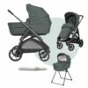 Inglesina APTICA Kinderwagen | Babywanne + Sportwagen + Standup + Welcome Pad + Gestell – Bild 28