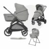 Inglesina APTICA Kinderwagen | Babywanne + Sportwagen + Standup + Welcome Pad + Gestell – Bild 24