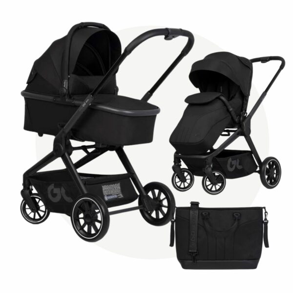 RKO REVA Kinderwagen | Sparset: Babywanne + Sportwagen + ALU-Gestell
