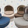 RETRO DELUXE Kinderwagen | Weidenkorb in weiß | SET mit Babywanne + Sportwagen + Zubehör – Bild 30