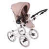RETRO DELUXE Kinderwagen | Weidenkorb in weiß | SET mit Babywanne + Sportwagen + Zubehör – Bild 29