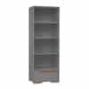 Snappy Sparset Babyzimmer | Kinderzimmer | 4-teilig: Kinderbett + Kommode + Schrank + Stehregal | Grau – Bild 18