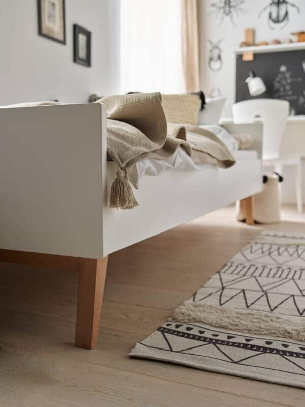 SWINGIE Baby-/ Kinder-/ Jugendzimmer Sparset | 3-teilig, weiß | Bett + Kommode + Schrank – Bild 12