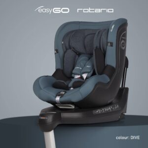 Autositz Rotario 360° | ab Geburt bis 5 Jahre | Drehbare Sitz-& Liegefläche | verschiedene Farben