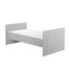 CAROLE Sparset Babyzimmer | 3-teilig | Bett mit Lattenrost + Kommode + Schrank | Grau – Bild 7