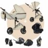 Sparset: ANEX ELI 13-tlg | Kinderwagen mit Autoschale "COSMO" & Zubehör | 2024