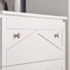 MARIE Babyzimmer/ Kinderzimmer Sparset | 3-teilig, weiß MDF | Kinderbett + Wickelkommode + Schrank | traditionell/ klassisch – Bild 19