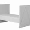 MARIE Babyzimmer/ Kinderzimmer Sparset | 3-teilig, weiß MDF | Kinderbett + Wickelkommode + Schrank | traditionell/ klassisch – Bild 12