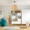SWINGIE Baby-/ Kinder-/ Jugendzimmer Sparset | 3-teilig, weiß | Bett + Kommode + Schrank – Bild 41