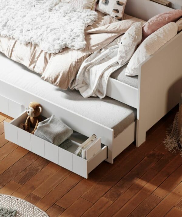 CAROLE Sparset Kinder-/Jugendzimmer 3 teilig, Weiß – Bild 4