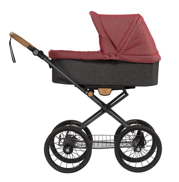 NATURKIND IDA Kinderwagen mit Babykorb aus Stoff+ Sportsitz | Bio Klassiker aus Österreich – Bild 32