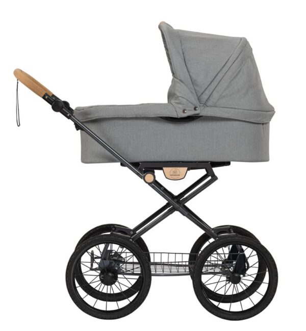 NATURKIND IDA Kinderwagen mit Babykorb aus Stoff+ Sportsitz | Bio Klassiker aus Österreich – Bild 35