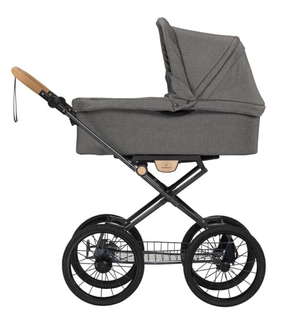 NATURKIND IDA Kinderwagen mit Babykorb aus Stoff+ Sportsitz | Bio Klassiker aus Österreich – Bild 42