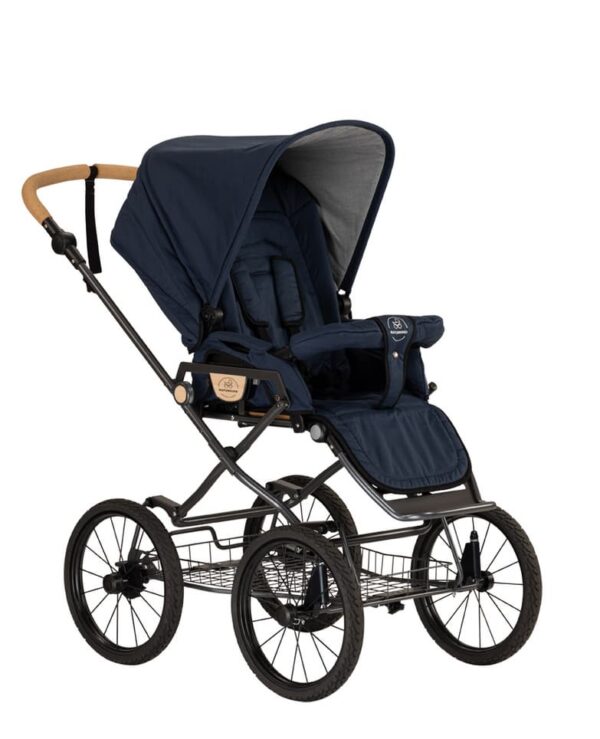 NATURKIND IDA Kinderwagen mit geflochtenem Babykorb + Sportsitz | Bio Klassiker aus Österreich – Bild 30