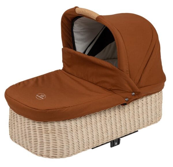 NATURKIND IDA Kinderwagen mit geflochtenem Babykorb + Sportsitz | Bio Klassiker aus Österreich – Bild 23