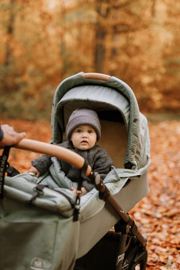 NATURKIND IDA Kinderwagen mit geflochtenem Babykorb + Sportsitz | Bio Klassiker aus Österreich – Bild 48