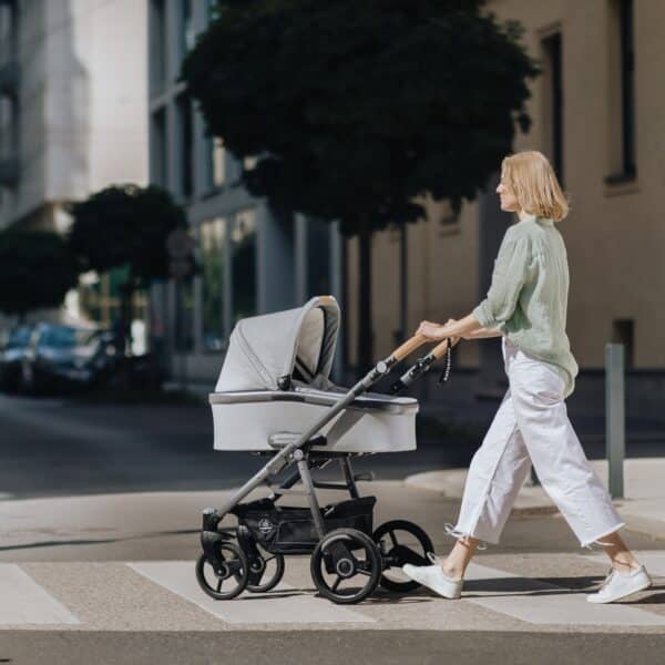 Naturkind Lux Evo | BIO Kinderwagen mit Babykorb + Sportwagen | nachhaltig & schadstofffrei – Bild 24