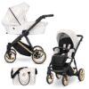 PREMIUM IVENTO Kinderwagen | 2 in 1 SET mit Babywanne + Sportwagen + Wickeltasche – Bild 21