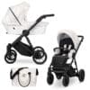PREMIUM IVENTO Kinderwagen | 2 in 1 SET mit Babywanne + Sportwagen + Wickeltasche – Bild 22