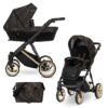 PREMIUM IVENTO Kinderwagen | 2 in 1 SET mit Babywanne + Sportwagen + Wickeltasche – Bild 23