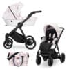 PREMIUM IVENTO Kinderwagen | 2 in 1 SET mit Babywanne + Sportwagen + Wickeltasche – Bild 6