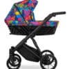 PREMIUM IVENTO Kinderwagen | 2 in 1 SET mit Babywanne + Sportwagen + Wickeltasche – Bild 96