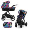 PREMIUM IVENTO Kinderwagen | 2 in 1 SET mit Babywanne + Sportwagen + Wickeltasche – Bild 8
