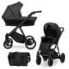 PREMIUM IVENTO Kinderwagen | 2 in 1 SET mit Babywanne + Sportwagen + Wickeltasche – Bild 18