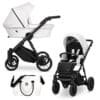 PREMIUM IVENTO Kinderwagen | 2 in 1 SET mit Babywanne + Sportwagen + Wickeltasche – Bild 20