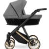 PREMIUM IVENTO Kinderwagen | 2 in 1 SET mit Babywanne + Sportwagen + Wickeltasche – Bild 81