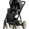 PREMIUM IVENTO Kinderwagen | 2 in 1 SET mit Babywanne + Sportwagen + Wickeltasche – Bild 82