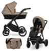 PREMIUM IVENTO Kinderwagen | 2 in 1 SET mit Babywanne + Sportwagen + Wickeltasche – Bild 14