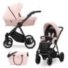 PREMIUM IVENTO Kinderwagen | 2 in 1 SET mit Babywanne + Sportwagen + Wickeltasche – Bild 12